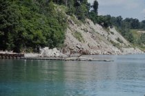 Erosion at Bluff Road bluffs